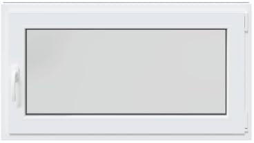 vidaXL Kellerfenster RISOR 110x50 cm Dreh Kipp DIN Rechts Anthrazit