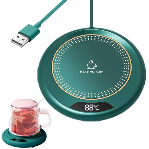 Sucritude Calentacopas | 3 Niveles De Temperatura Calienta Tazas 20W,Dispositivo Eléctrico para Cocina Mesa Bar Y Hogar | Regalo Hogar Comedor Bar Casa