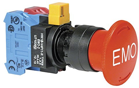 Idec HW1B-V4F11-R-EMO-2 22mm Emergency-Stop