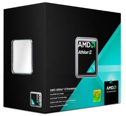 AMD Athlon II X4 635 2.9GHz 2MB L2 Caja - Procesador (AMD Athlon II X4, 2,9 GHz, Socket AM3, 64 bits, 2 MB, L2)