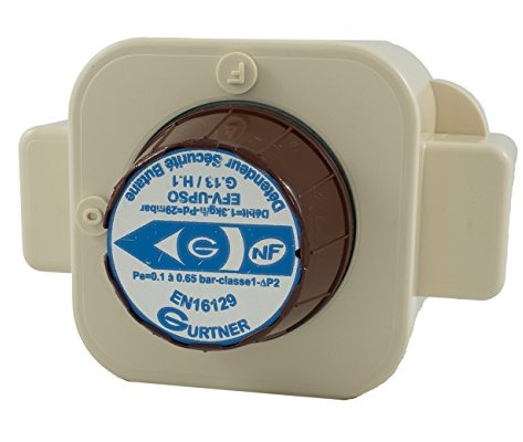 Gurtner - Détendeurs gaz butane - Détendeur à Sécurité gaz Butane - 1.3kg/h 28mbar - NF