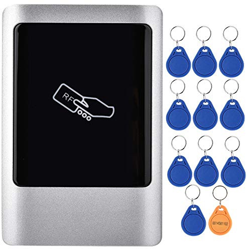 Controlador de Acceso RFID Impermeable, Lector de Tarjetas Wiegand para Exterior con Soporte 1000 Usuarios, Administración de Puerta Inteligente de Entrada Única de Tarjeta IC