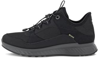 ECCO Damen EXOSTRIDE W Low Sneaker, Schwarz (Black 1), 37 EU