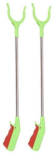 Bayda - 2 pinze per collettore di spazzatura, strumento per la fine di ortaggi giardino, 60 cm