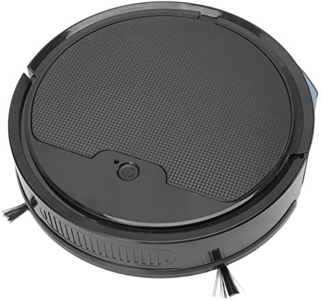 3 in 1 Robot Vacuum Cleaner, 2000Pa Strong Suction, Smart Cleaner support APP Remote Control with Obstacle Crossing and Anti Drop Funtion USB Charging Robot Vacuum Cleaner Ideal for Pet Care(Black)