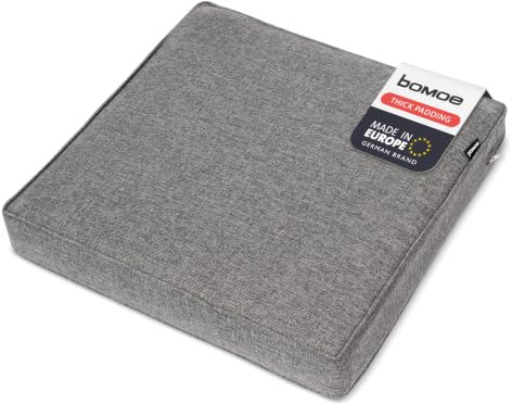 BOMOE Coussin de Jardin Assise Premium avec Protection UV pour Fauteuil