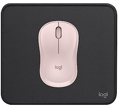 Logitech M240 Souris Bluetooth, sans Fil, Compacte, Portable, Suivi Fluide, Batterie 18 Mois Mouse Pad - Studio Series, Tapis de Souris d'Ordinateur, Base Caoutchouc Anti-Dérapant