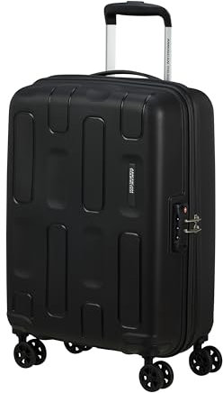 American Tourister Ellipso - Spinner S, Bagaglio a Mano, 55 cm, 32 L, Nero (Black)