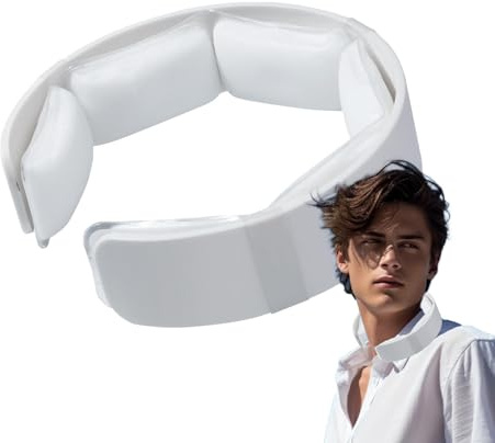 Samuliy Cooling Ring Around Neck,Personal Cooling Tube Flexible Wearable Neck Cooler - Long Lasting Reusable Hands-Cooling Neck Pack for Outdoor, Indoor Use