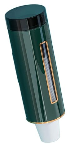 Dispenser per bicchieri da parete, pratico supporto per bicchieri in plastica