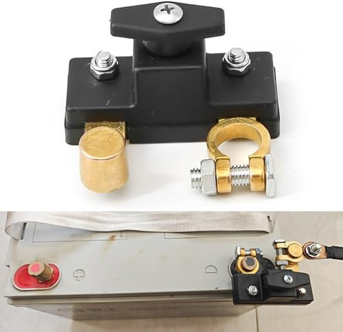 MOMOTOU Batterieschalter Autobatterie Trennschalter Anti-Leck-Schalter 12V 24V Batteriehauptschalter Battery Isolator Switch Zubehör für Boot Marine Elektrische