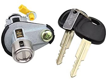 MEXWLOP Kofferraumdeckel-Schließzylinder 2 Schlüssel 81251-2DF00, for Elantra, 2000-2006 Schließsystem für Fahrzeugtüren