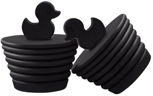Badewannenablaufstopfen – Silikon-Stöpsel für Badezimmer in Entenform, Abfluss-Stöpsel für Küche, Abflüsse und Küchensieb, Badewannenablauf-Stöpsel für Küche, Waschbecken