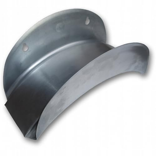Schlauchhalter Wand Metall- Schlauch Wandhalterung mit Zwei Bohrungen