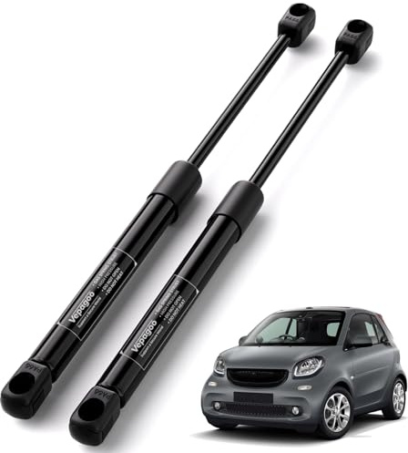 Vepagoo 2Pcs Verins de Coffre pour Smart Forfour 2016-2018 et Smart Fortwo 2014-2018 Verin Hydraulique Compatibles pour 453980064, 4B908463, 908463 vérin de hayon