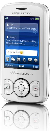 Sony Ericsson Spiro Handy (3.5mm Klinkenstecker, TrackID, 2.0 MP, UKW-Radio) White Out