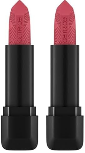 Catrice Scandalous Matte Lipstick 050 Sucker For Love, warmes Rosé, matter Lippenstift, farbintensiv, langanhaltend, feuchtigkeitsspendend, vegan, 3,5 g (Packung mit 2)