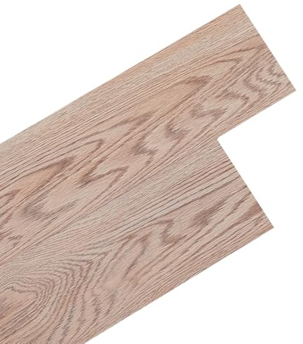 NMOZATA 36 Stück Pvc Bodenbelag Selbstklebend mit Holzoptik Vinylboden Selbstklebend Dicke 2 mm Wasserdicht Bodenfliesen Selbstklebend für Küche Wohnzimmer Bodenbelag (5.02㎡,Klassische Eiche)