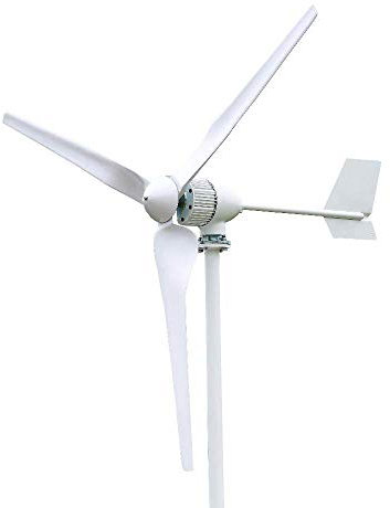 Bayoung 48V/AC Wind Turbine Generator, 2000W Wind Power Generator With MPPT Controller, 3 Nylon Fiber Blades, Auto Adjust for Terrace, Marine, Motor Home, Chalet, Boat