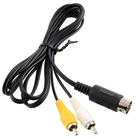 CHILDMORY Câble de audio vidéo AV pour système Mega Drive Genesis 1