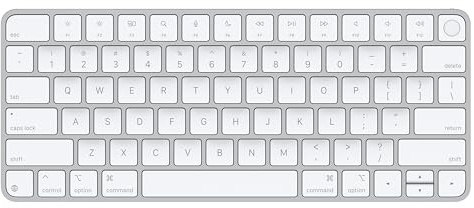 Apple Magic Keyboard con Touch ID per Mac con chip Apple - Inglese (USA) ​​​​​​​