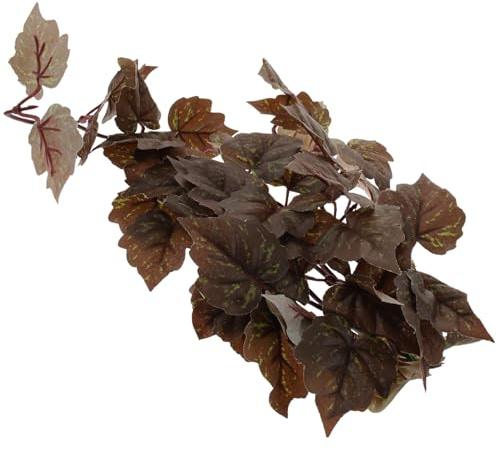 VICASKY Plantes pour Terrarium de Reptiles Décoration Vivante pour Habitat Artificielles Suspendues Accessoires pour Reptiles