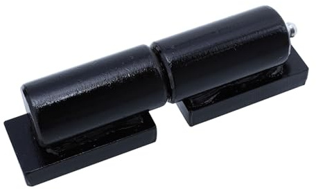 DOITOOL Cerniera Pesante in Ferro per Cancelli Battente con Supporto Boccola Interna Cardine Smontabile per Porte e Cancelli di Sicurezza per Rampe e Trailer