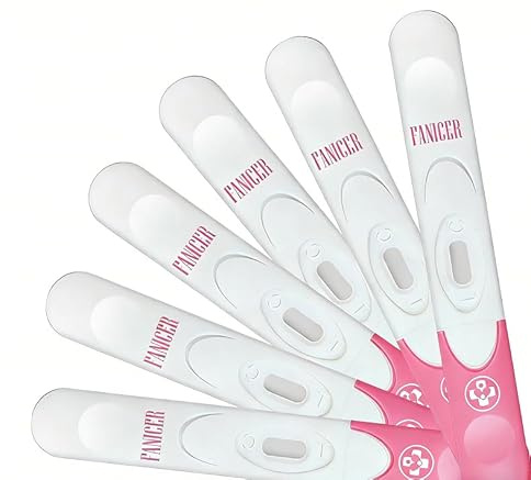 Schwangerschaftstest, Easy Home Schwangerschaftstest，Einzeln Versiegelte Verpackung, Schnellerkennung In 5 Minuten（Rosa）