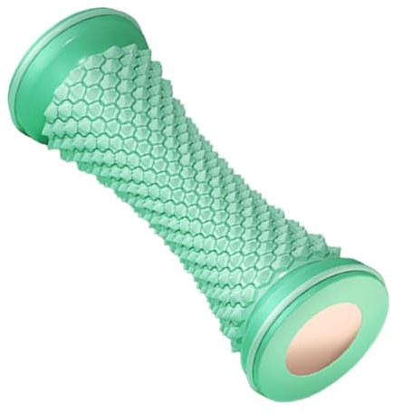 WIDELY - Rullo massaggiante, 18 x 5,5 cm, palla per massaggio dei | profondi, dispositivo di muscolare, dispositivo ergonomico per la terapia dei piedi, massaggio dei punti trigger per