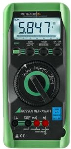 Gossen Metrawatt METRAHIT 2+ Kalibriertes manuelles Multimeter (DAkkS) Digital CAT III