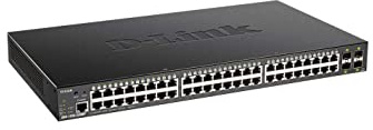 D-Link Dgs 1250-52xmp - Switch - L3 Lite - Smart - 48 X 10/100/1000 (poe) + 4 X 10 Gigabit Sfp+ - An Rack Montierbar - Poe (370 W) (dgS-1250-52xmp)
