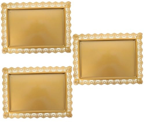 Kuchenteller, 3 Stück, Eisen-Kuchenform, Hochzeitszeremonie, Dekorationen, Goldtablett, Hochzeitsdekoration, Charcuterie-Knallbonbons, Gold-Serviertablett, Couchtisch-Tablett, Tischplatte, Präsentatio