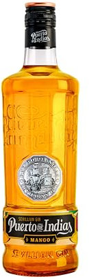 Puerto de Indias – Ginebra de Mango Premium – Mango Premium Gin – 70 cl – 37.5º