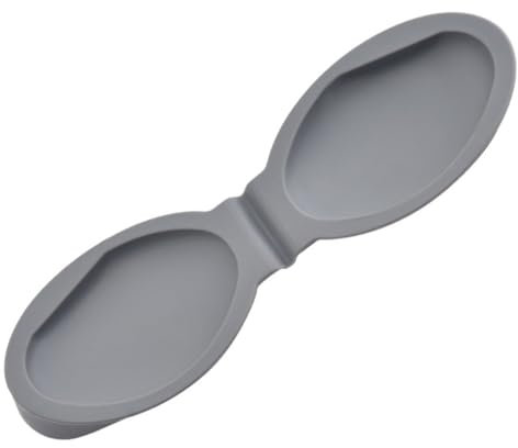 Cabilock Silicone Oyster Shucking Clamp Gray Protective Hand Tool for Opening Oysters and Clams Kitchen Gadget for Shellfish Preparation
