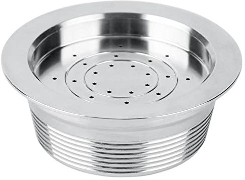 Coffee Filter, Suitable for MIO Lavasa Italian Capsule Coffee Capsule Stainless Steel Reusable Machine Parts Machine Home Cup Brush Spoon Kit Fit