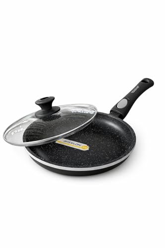 METTMANN PROFESSIONNEL Poêle 20 cm, Manche Amovible en revêtement antiadhésif Compatible tous feux dont Induction Greblon C2+ - Lave Vaisselle/Résistant aux rayures