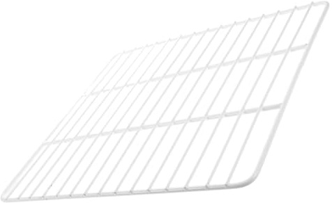 jojofuny Organizador para Congelador de Rejilla de Alambre Blanco Diseño Divisor, Estructura de Hierro Resistente, Fácil de Limpiar Adecuado para Cocinas Familiares y Restaurantes