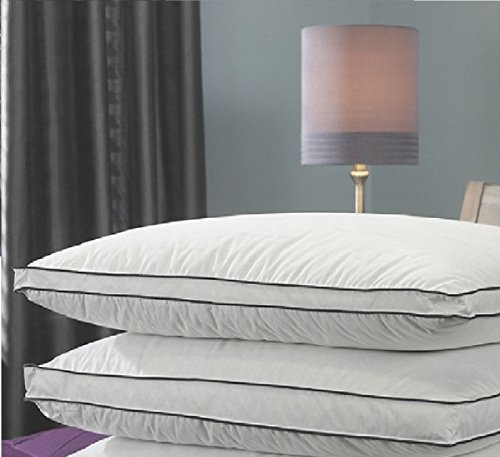 Single 100% White Siberian Goose Down Pillow By Viceroybedding