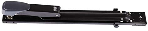 JIUJ Heavy Duty Stapler Long arm Professional Stapler 50 Pages Long Metal Stapler Black