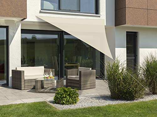 Schneider-Schirme Teneriffa 360 x 360 x 360 cm, Tenda da Sole. Unisex-Adulti, Naturale, Natur