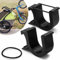 Mobilefox Universal Fahrrad Laufrad Halterung Fahrradträger Halter Adapter passend für Thule Chariot Anhänger