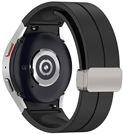 INF Silikonarmband med hopfällbart spänne för Samsung Galaxy watch5 pro 20mm armband
