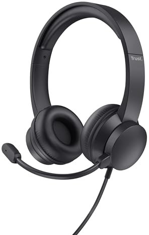 Trust Hs-201 Usb Headphones With Microphone One Size