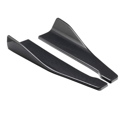 Seitenschweller 48 Cm/18,9 In Für VW Für Passat B6 Für Polo 6R Auto Seite Rock Bumper Spoiler Splitter Protector Auto Seitenschürze(Carbon)