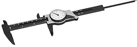 ZJchao Strumento di Misurazione Calibro a Corsoio con Quadrante ABS - Strumento di Misurazione Portatile ABS da 150 Mm Aggiornato 2024 per Laboratorio e Fai da Te - Quadrante Alto - Ideale per Uso