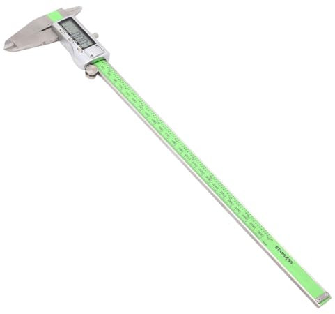 Digital Caliper, Vernier Caliper Caliper Measuring Tool Micrometer Measuring Tool Stainless Steel High Strength Electronic Ruler Gauge with LCD Screen (ZAICOLERgmgb4twqka-13)