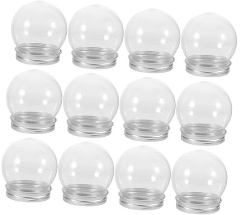 IWOWHERO 150ml Transparente Lichtbirnen Candy Flasche DIY Schneekugel Wasser Globe Perfekte Party Geschenkboxen Für üße Leckereien Und Bastelprojekte
