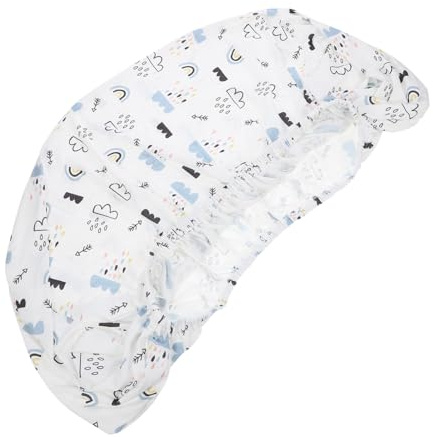 Toyvian Newborn Cradle Sheet Abnehmbarer Wickelauflagenbezug Für Ovalen Stubenwagen Elastisches Spannbettlaken Für Babybett Und Wickelunterlage Geeignet Für Empfindliche Babyhaut