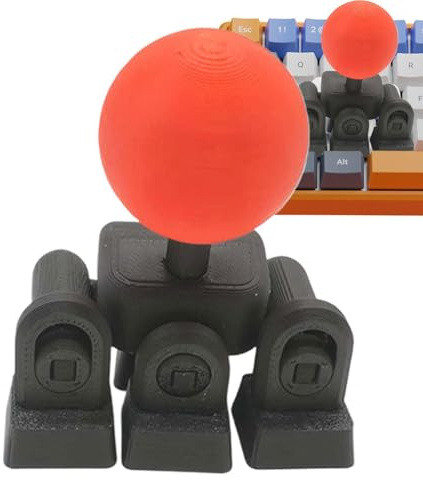 Arkad Joystick Tangentlock - 3D-printad Retro Exakt | Retro Ersättnings-Controller Tangentlock | För kontor högskola universitet e-sport turneringar tävlingar träning spel utbyte samt ersättning