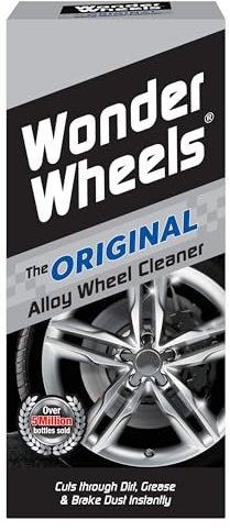 Wonder Wheels Detergente Originale per Cerchi in Lega con Kit di Pulizia del cerchione con Spazzola